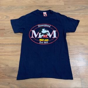 Vintage Disney Mickey Mouse Disneyland T-shirt Made in USA Adult Small
